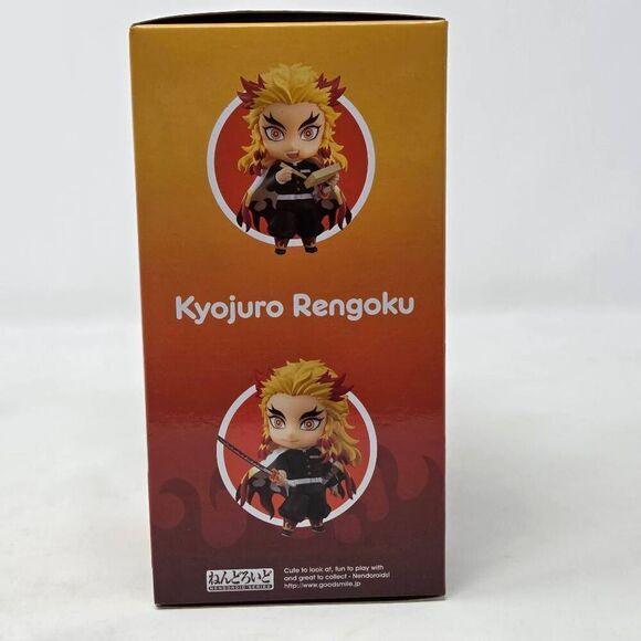 DEMON SLAYER KYOJURO RENGOKU NENDOROID 1541 PVC FIGURE GOOD SMILE COMPANY NEW - Picture 2 of 6